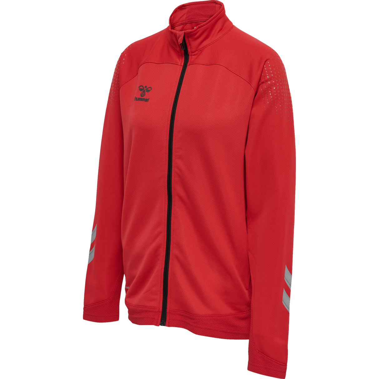 hummel Women's Lead Poly Zip Jacket-1