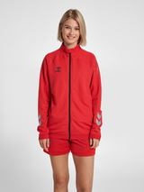 hummel Women's Lead Poly Zip Jacket-5