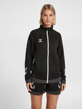 hummel Women's Lead Poly Zip Jacket-5