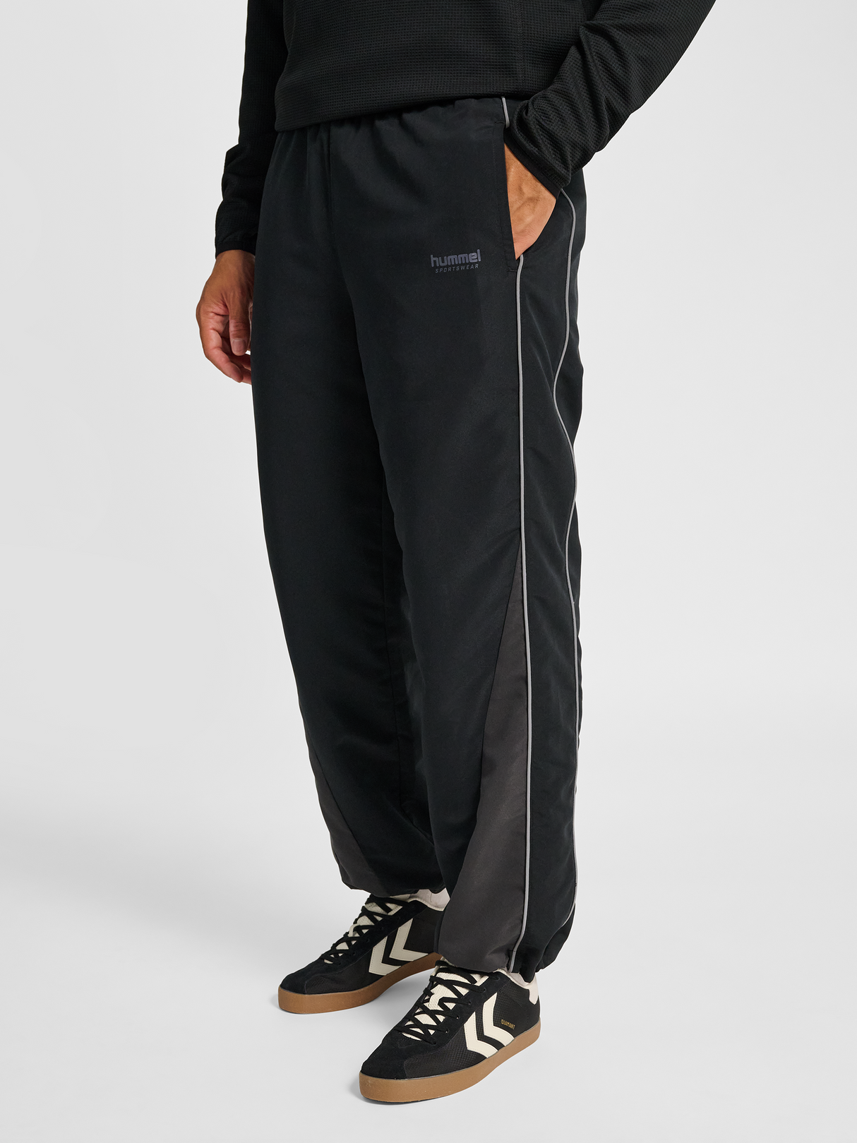 hummel Unisex Loose Track Pants Topscorer-5