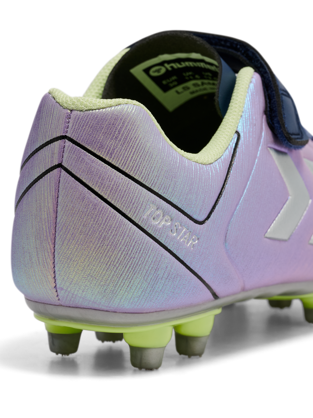 hummel Youth Top Star Firm Ground 2.0 Velcro Cleats-3