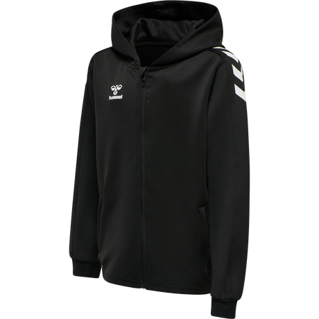 hummel Youth Core XK Poly Zip Hood Sweatshirt-1