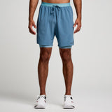 Saucony Men's Outpace 7" 2-IN-1 Shorts