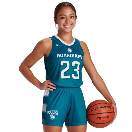 Custom Fitted Basketball Jersey (Womens, Girls)