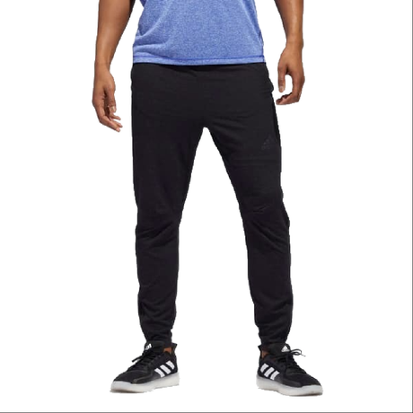 adidas Men's City Studio Fleece Pants (XL, Black)
