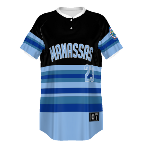 Holloway Babe Ruth Girls Sublimated 2-Button Softball Jersey Team Softball Jerseys