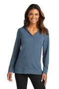 Port Authority Women's   Microterry Pullover Hoodie LK826