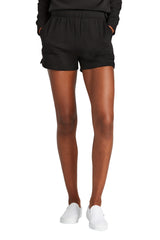 District Women's   Perfect Tri   Fleece Short DT1309