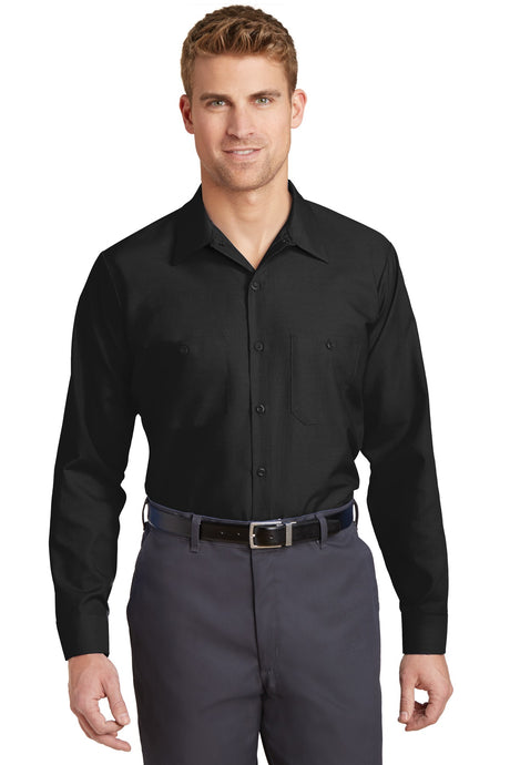 Red Kap Men's Long Sleeve Industrial Work Shirt