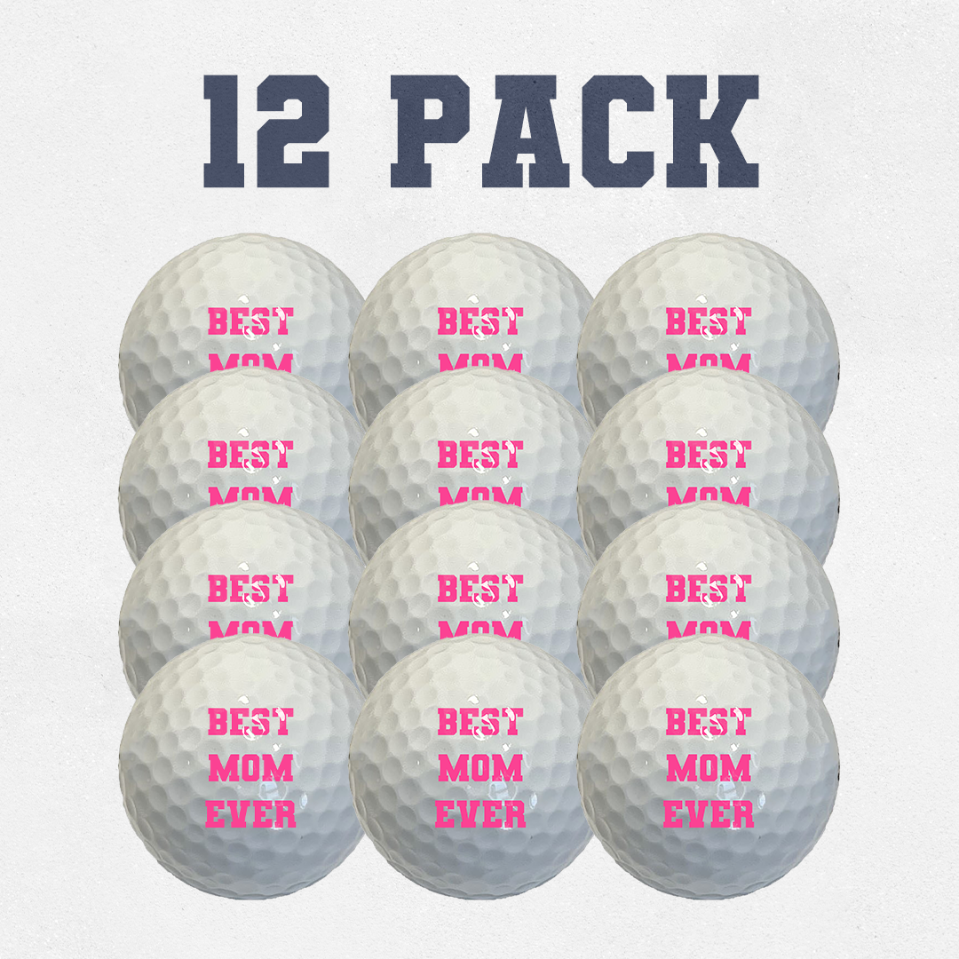 Best Mom Ever 12 Pack Golf Balls