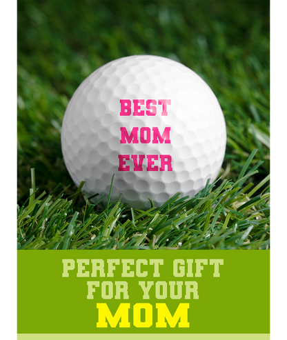 Best Mom Ever 12 Pack Golfing Gift