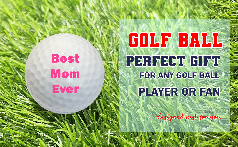 Custom Best Mom Ever Golf Balls C