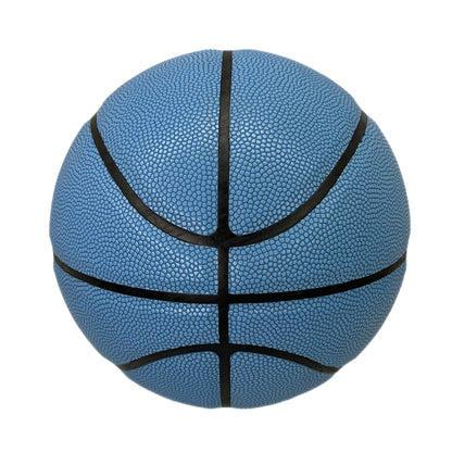 Customized Blue Basketball Side View