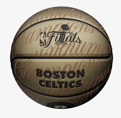 2024 NBA Championship Boston Celtics Basketball -  REAR VIEW