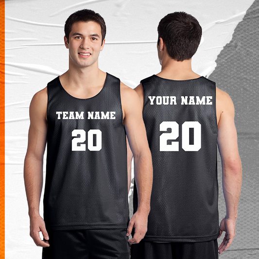 Customized Basketball Black Jersey A
