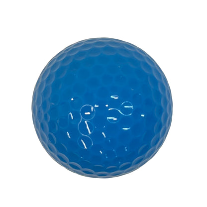 Customized Personalized Blue Golf Ball 3 Pack Blank