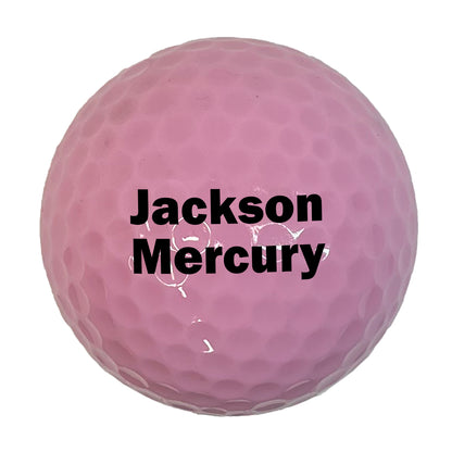 Customized Personalized Pink Golf Balls, 12 Pack