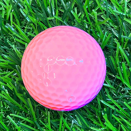 Customized Personalized Pink Golf Ball, 1 Golf Ball Gift
