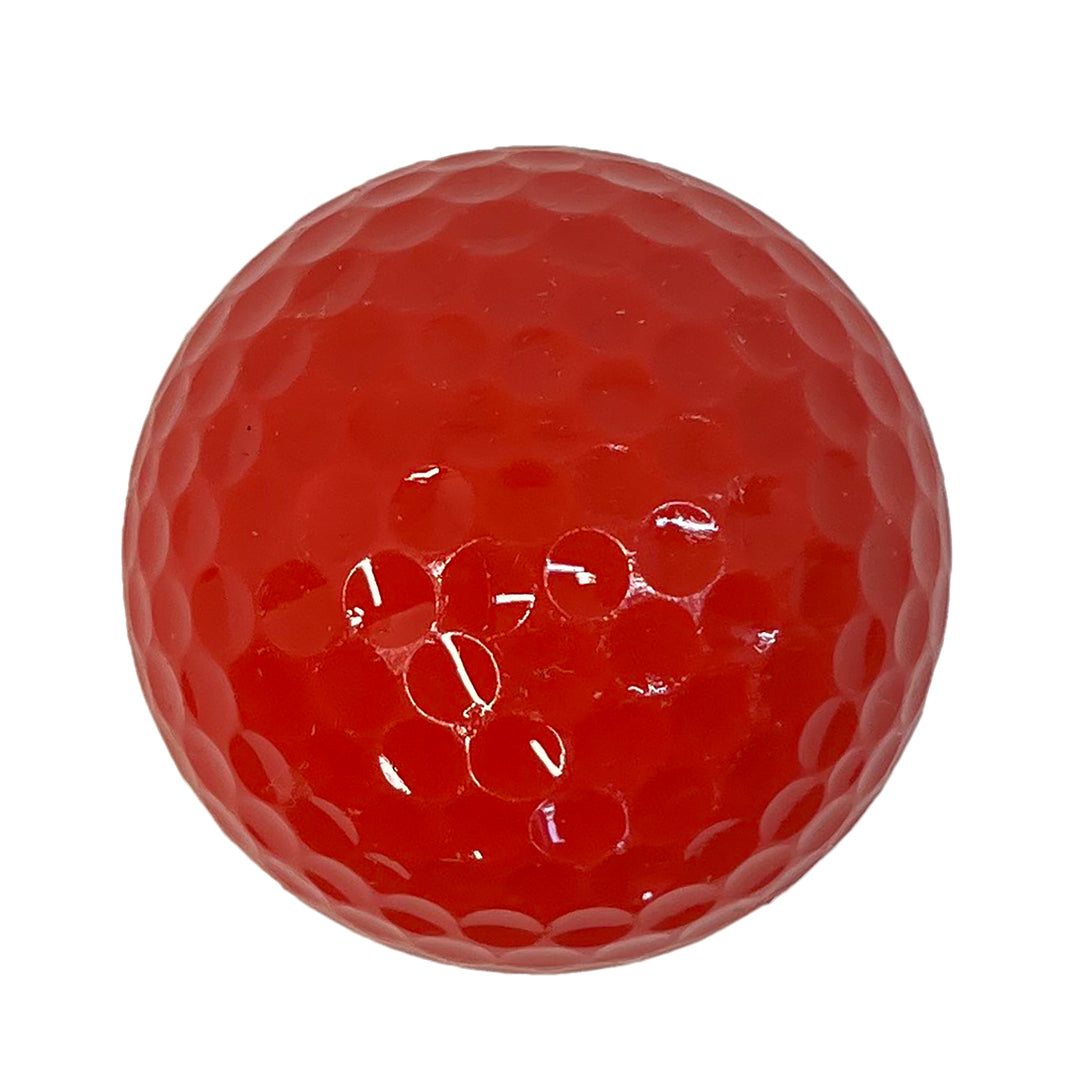 Customized Personalized Red Golf Balls, 12 Pack