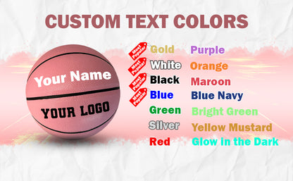 Customized Pink Basketball, Non Branded Size 28.5"
