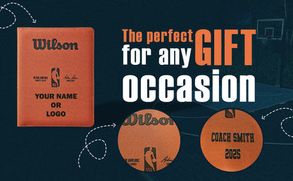 Customized Wilson NBA Basketball Padfolio Gift Ideas