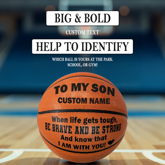 Customized To My Son Basketball BIG & BOLD Player
