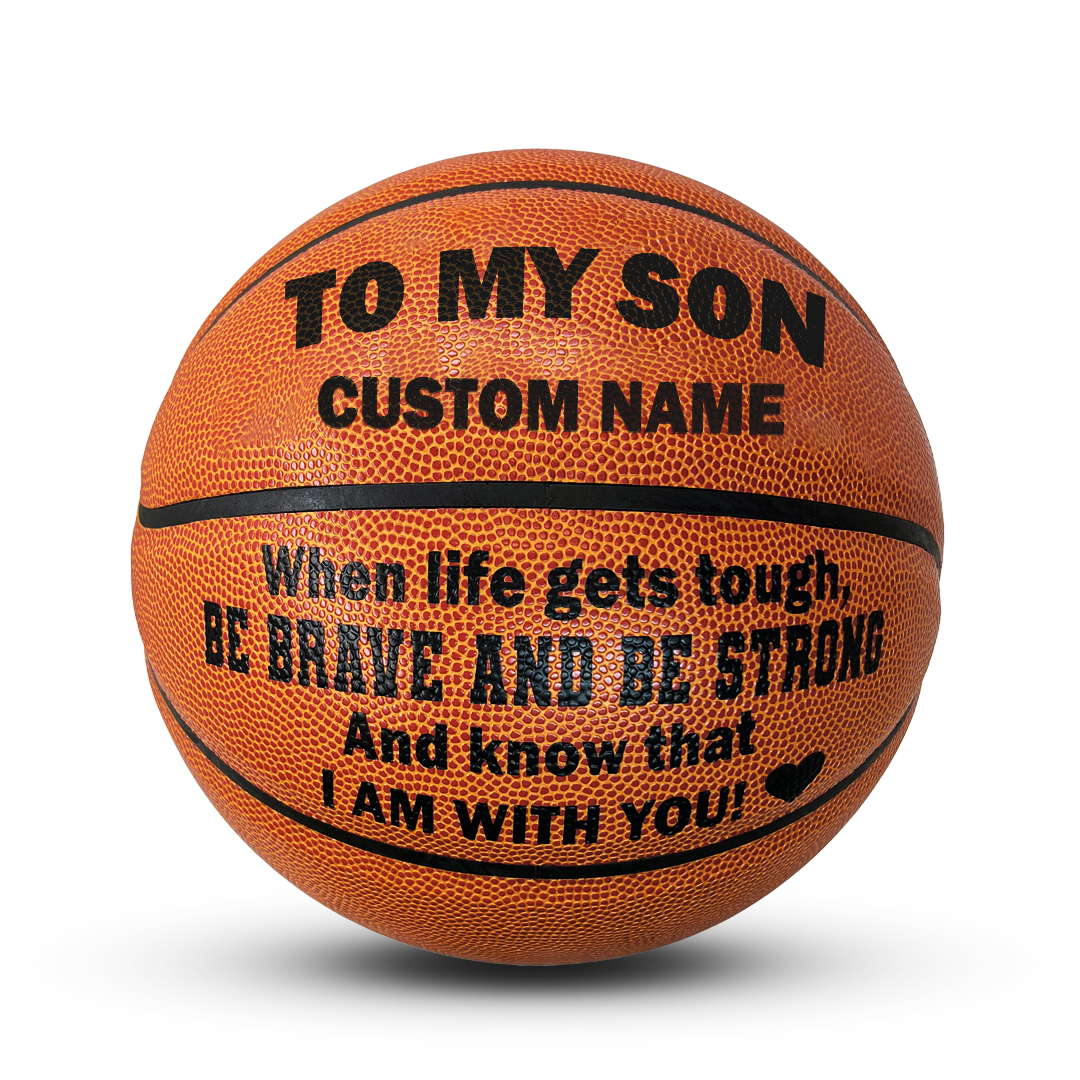 Customized To My Son Basketball Player Gift with Personalized Name