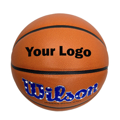 Custom Wilson USA Red White and Blue Evolution with Black Text