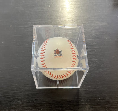 Custom Baseball with Display Case