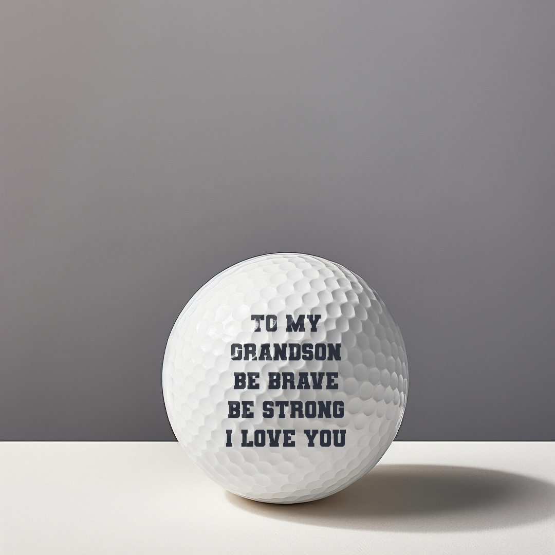 Customized Personalized Grandson Golf Ball