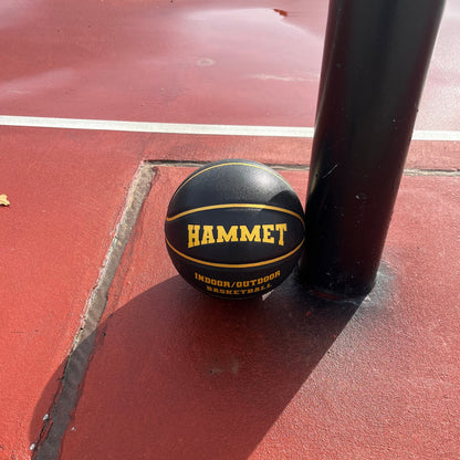 Hammet Black and Gold Basketball at Park