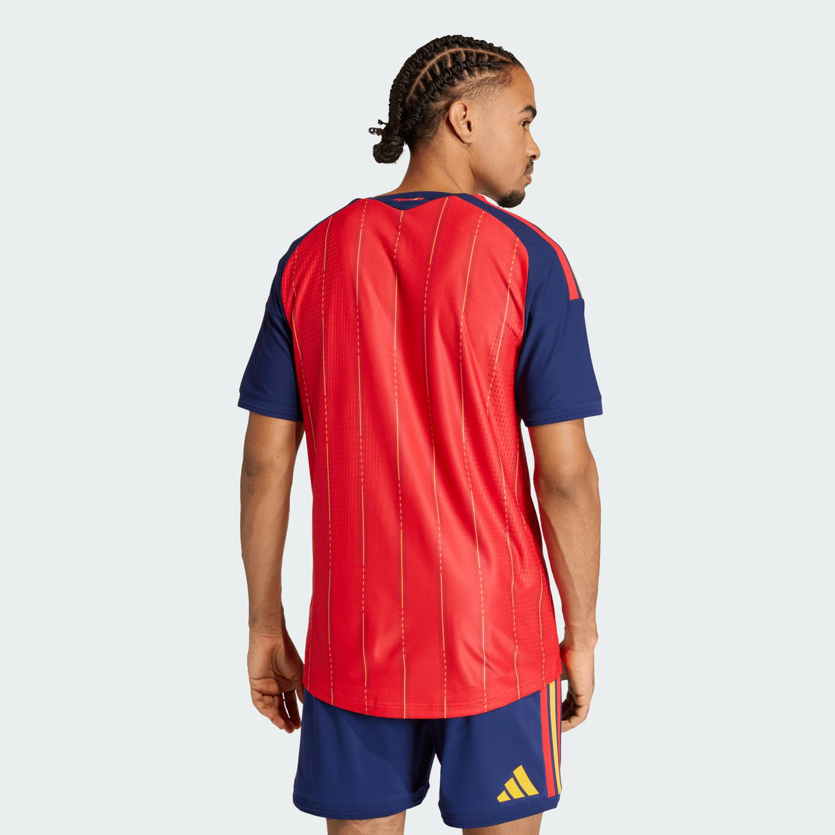 adidas Men's Spain 26 Home Authentic Jersey Soccer Uniforms & Apparel All