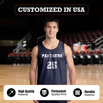 Reversible Basketball Mesh Jersey Customized in USA