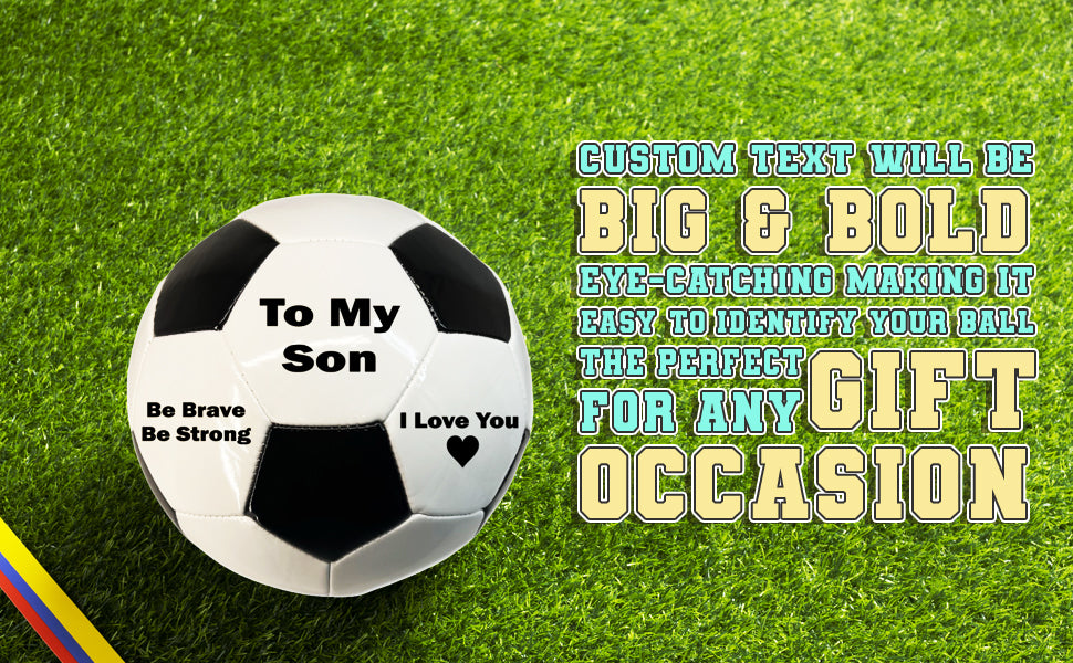 To My Son Soccer Ball 2