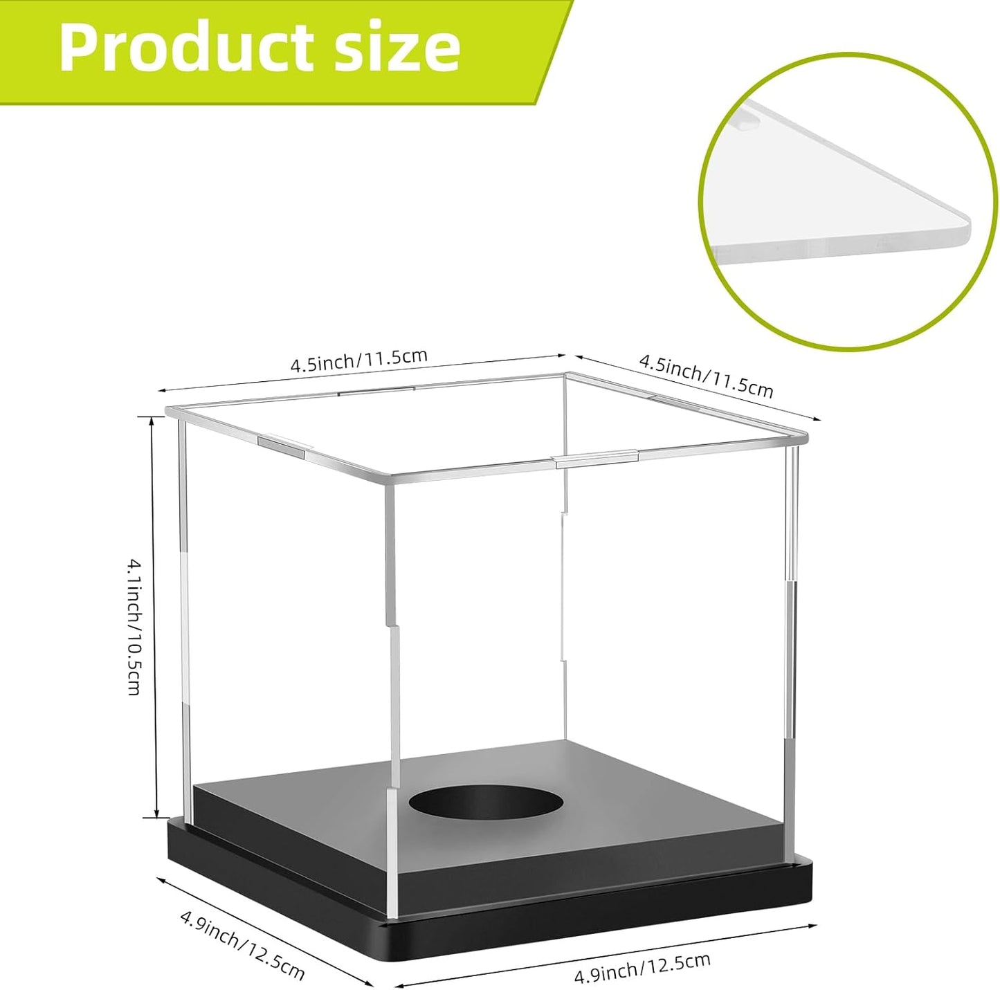 Softball Display Case Dimensions