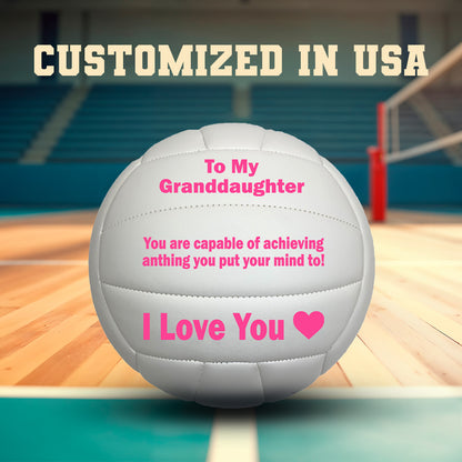 To My Granddaughter Volleyball  3