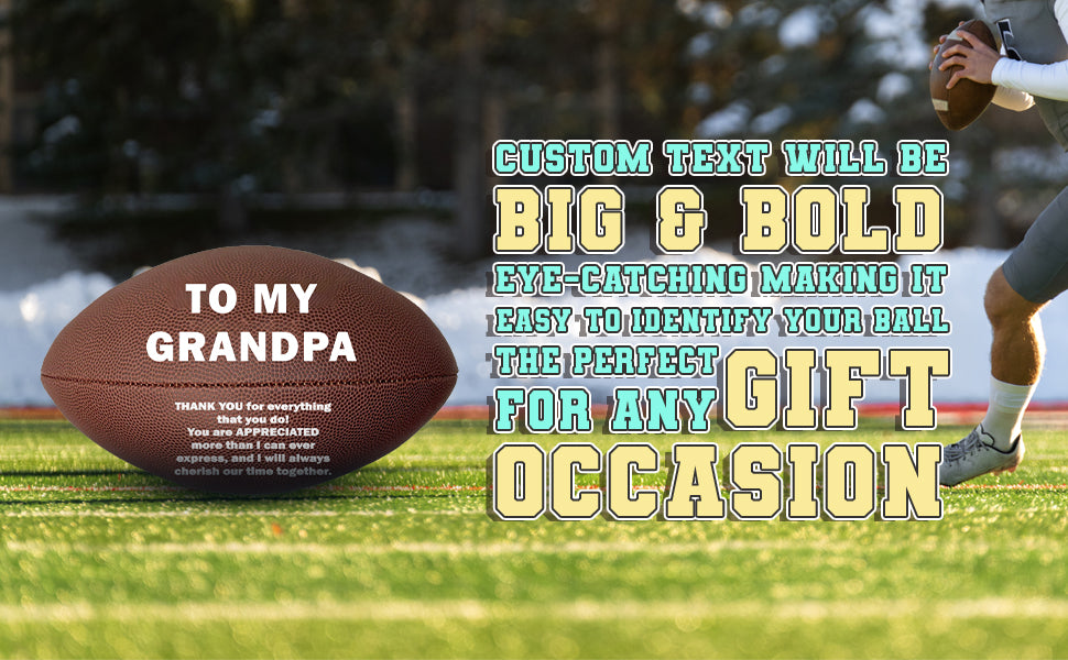 To My Grandpa Football B