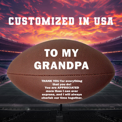 To My Grandpa Football C