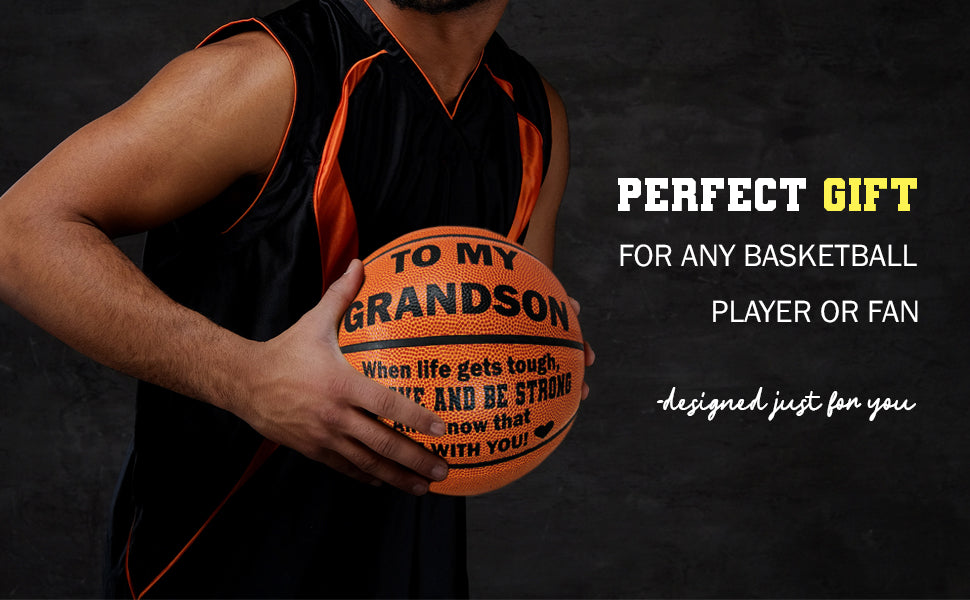 To My Grandson Basketball 
