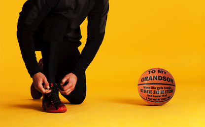 To My Grandson Basketball 4