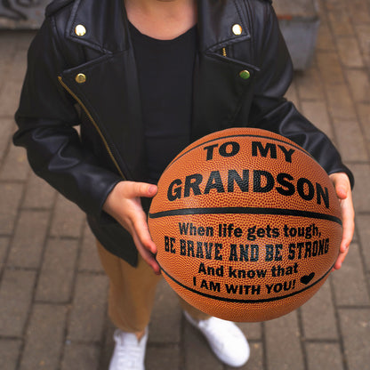 To My Grandson Basketball 5