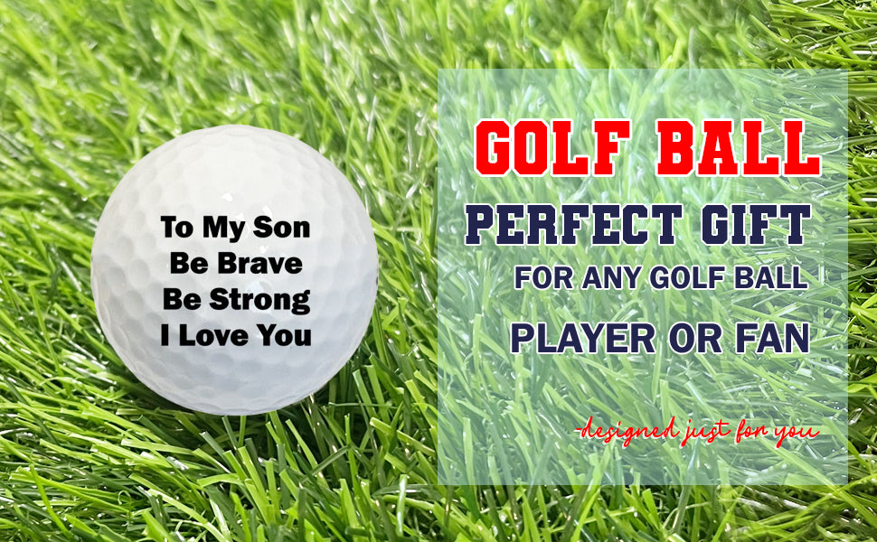 Custom To My Son Golf Balls C