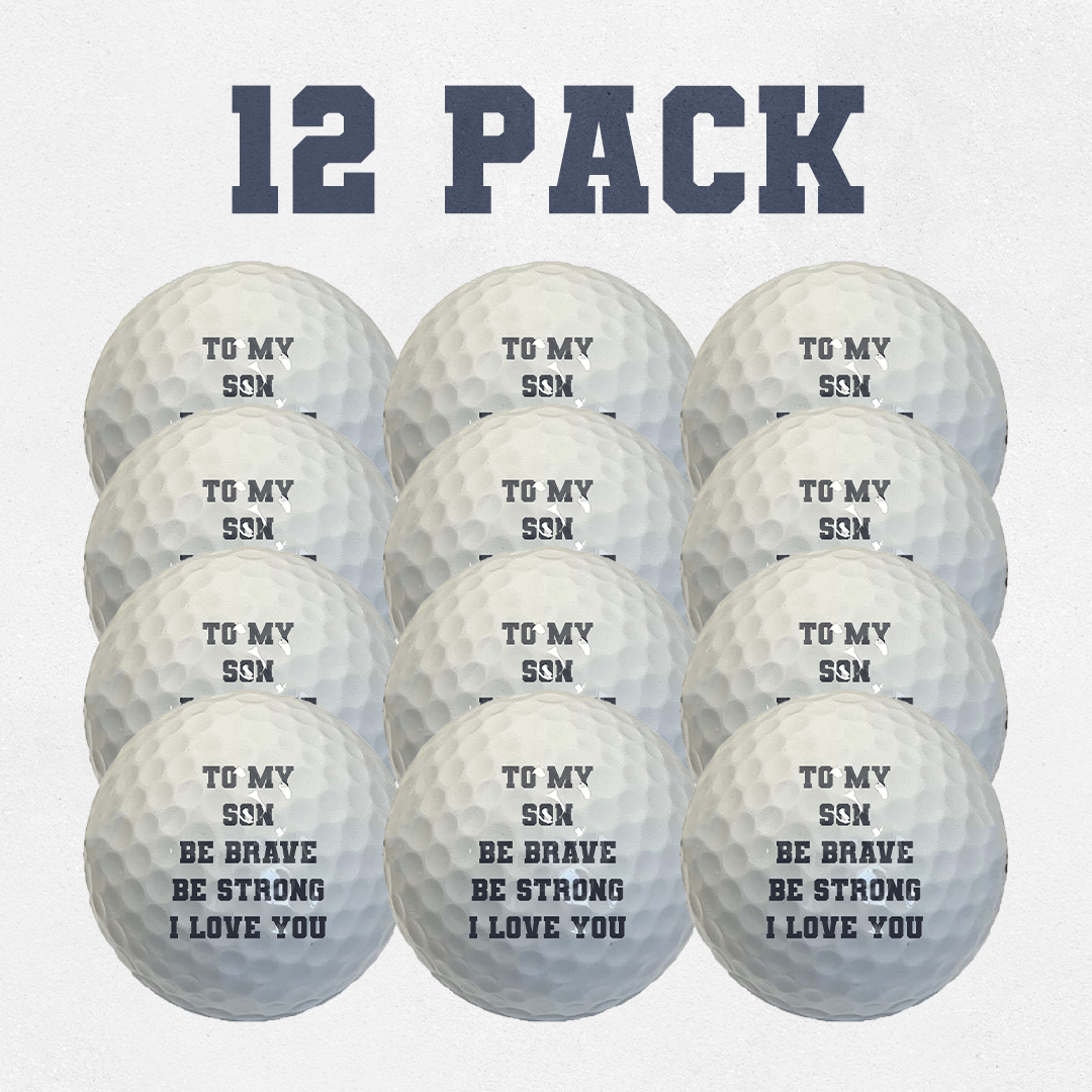 Golf Ball To My Son 12 PACK
