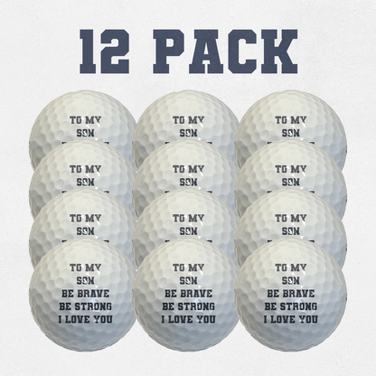 Golf Ball To My Son 12 PACK
