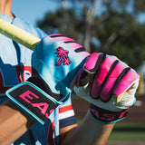 Easton Youth Walk-off South Beach Ethos Baseball Batting Gloves -5