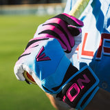 Easton Youth Walk-off South Beach Ethos Baseball Batting Gloves -6