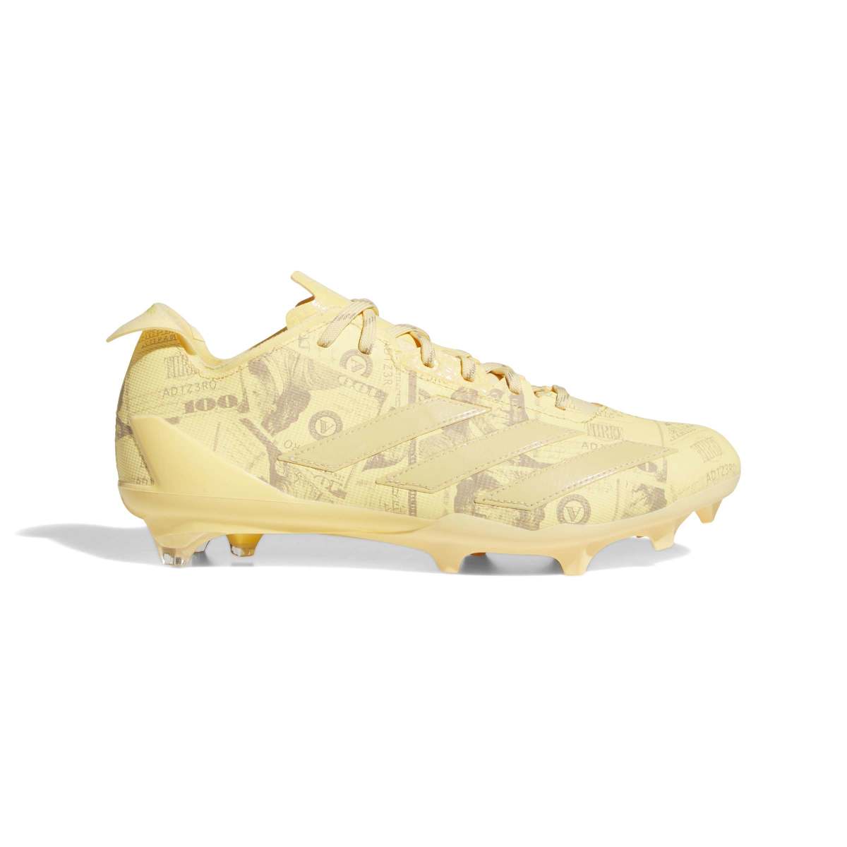 2/1 adidas Men's Adizero Electric II Currency Neutral Football Cleats-1