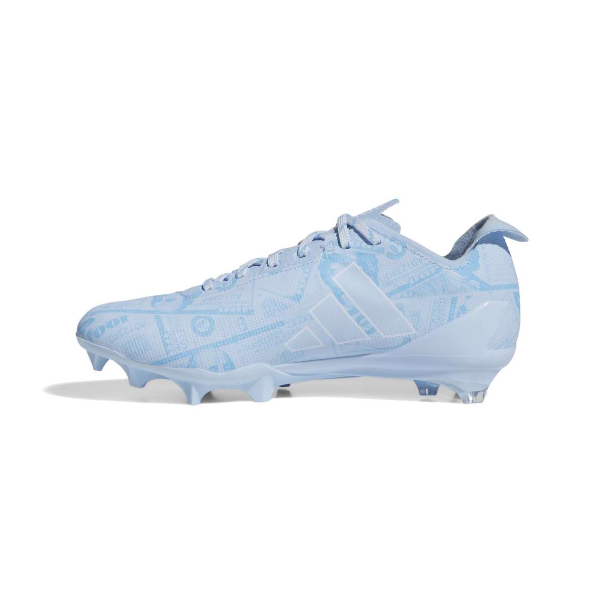 2/1 adidas Men's Adizero Electric II Currency Neutral Football Cleats-5