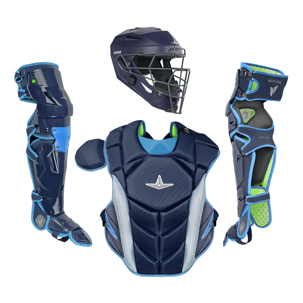 All Star MVP-PRO™ Series Baseball Catcher's Kit
