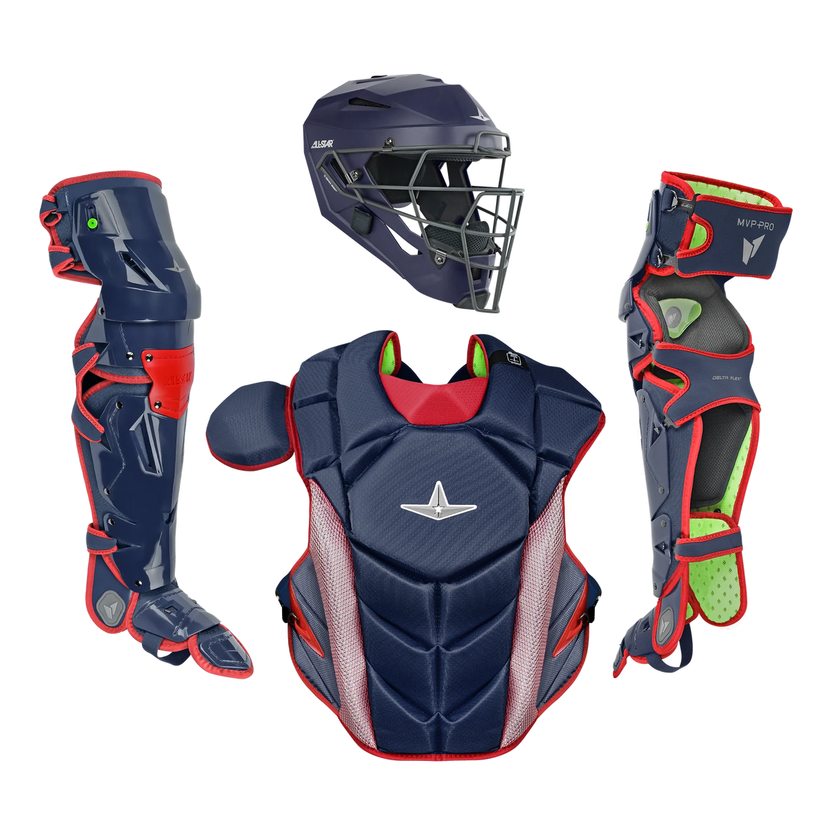 All Star MVP-PRO™ Series Baseball Catcher's Kit
